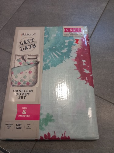 Colorful danelion single quilt - colorful,