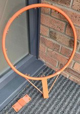 Vintage Basketball Hoop - Strong Metal Hoop to attach to Wall - 40cm Hoop