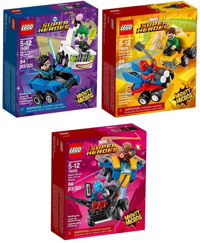 New lego marvel - lego, dc