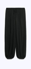 Women's New Zara Black FLOWING