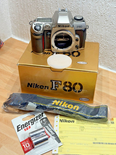 Nikon f80 silver - silver, camera