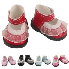 Hand-made Doll Leather Shoes