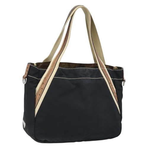 Prada hand bag nylon black - prada,