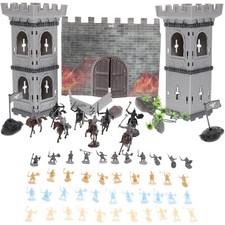  Knight Action Figure Miniature Figures Tiny Figurines Toy Soldiers