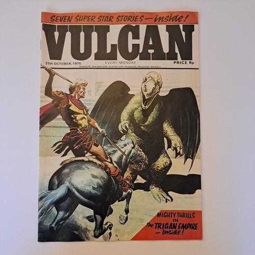 Vulcan comic 25th october - vulcan,