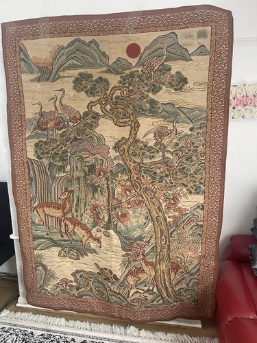 Vintage french forest scene - forest,