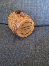 Minature Whiteway's Cyder Royal Keg Empty With Seal Intact