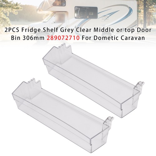 2pcs fridge shelf grey clear - 2pcs,