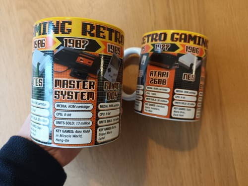 Retro games consoles - retro, mug