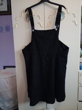 LADIES BLACK PINAFORE DRESS SIZE 4XL FROM SHEIN CURVE