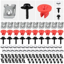 Car Engine Undertray Screws Nuts Trim Clips for Ford Fiesta Focus Guard Cover