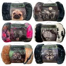 NEW! Animal Print 3D Blanket