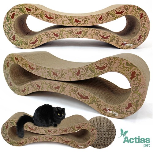 Cat kitten cardboard scratcher - kitten,