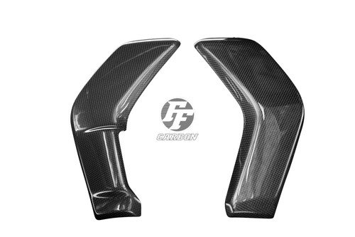 Carbon radiator cover for - cover,