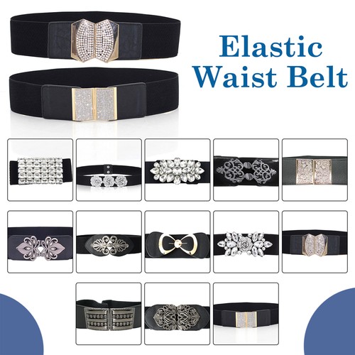 Wide elastic belt ladies - belt,
