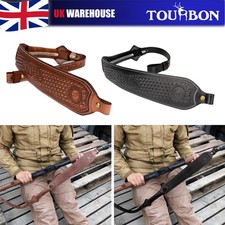 TOURBON Leather Rifle Sling