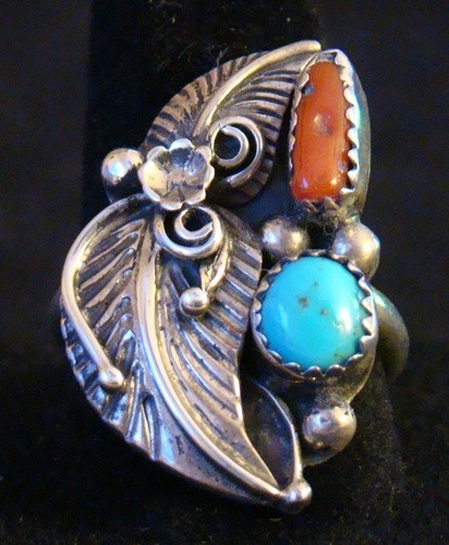 Vintage sterling navajo ring - vintage,