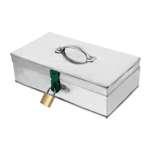 Small metal tool box - small, iron