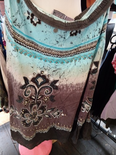 Boho midi skirt features - , a