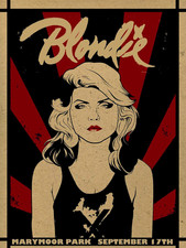 1979 BLONDIE CONCERT POSTER