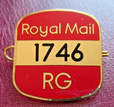 Vintage Royal Mail gold and