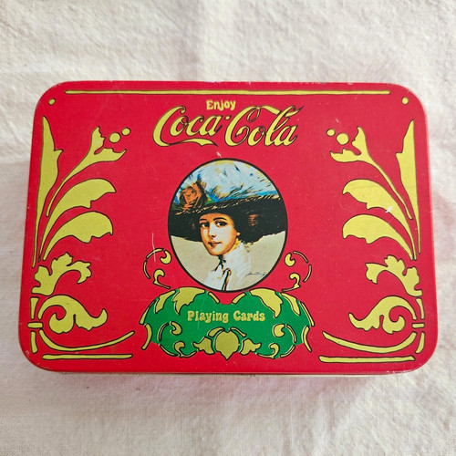 Vintage coca cola playing - vintage,