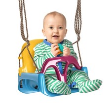 Outsunny 3 in 1 Kids Swing