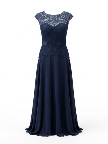 Mark lesley navy lace - lace, evening