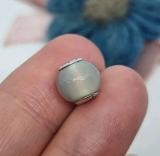 Genuine Pandora ESSENCE Collection Grey Moonstone BALANCE Charm ?S925 ALE RARE 
