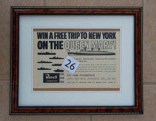 Revell kit queen mary ship - kit,