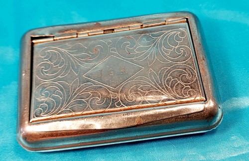 Vintage engraved metal - vintage,