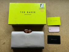 TED BAKER GREY/BEIGE/PINKY PURSE WITH BOX - FREE UK POSTAGE!!