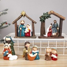 Holy family figurine christmas - family,