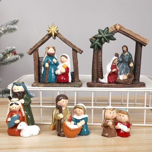 Holy family figurine - holy,