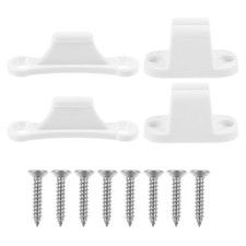 2 Pairs Caravan External Locker Door ‎static Retainer Catch Rv Stopper Interior