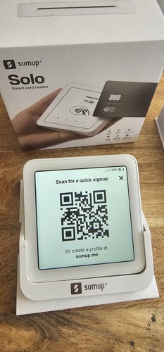 Sumup solo mobile credit card - mobile,