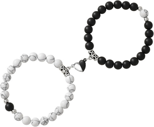 Magnetic couple bracelets - couple,