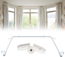Bay Window Curtain Poles