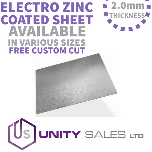 0mm electro zinc coated - 2.0mm,