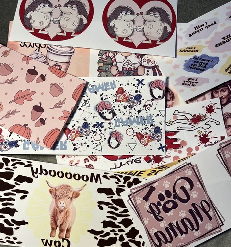Mystery printed sublimation - 10,