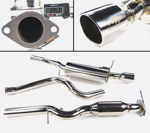 Stainless steel exhaust - stainless,