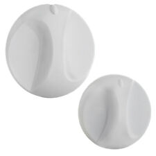 White Control Knob Set For Galaxy Aqua 1000, 2000, 3000, 4000 Electric Showers