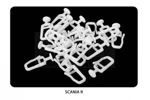 Scania series curtains hooks - scania,