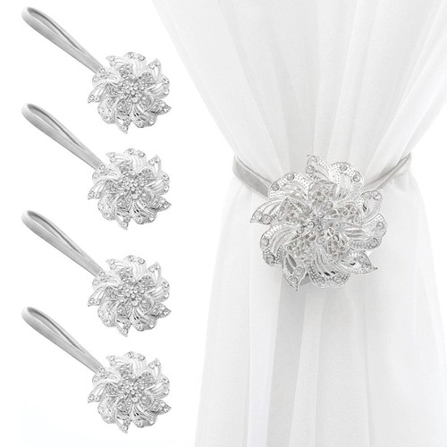 4pcs curtain tiebacks - 2/4pcs,