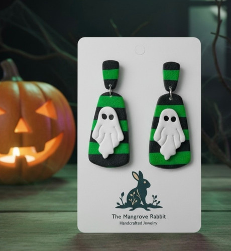 Ghost green black stripe - black,
