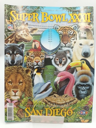 Super bowl xxxii program - xxxii,