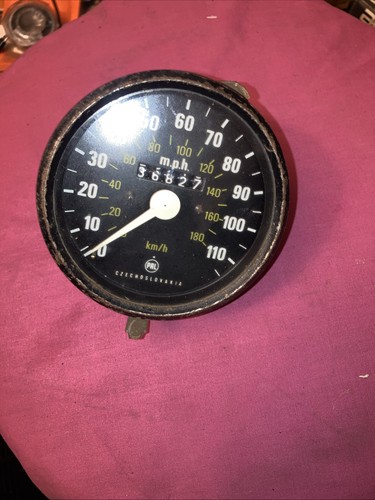 Skoda 1979 speedo gauge - skoda,