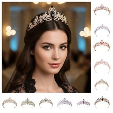 Baroque Crystal Tiaras Crowns