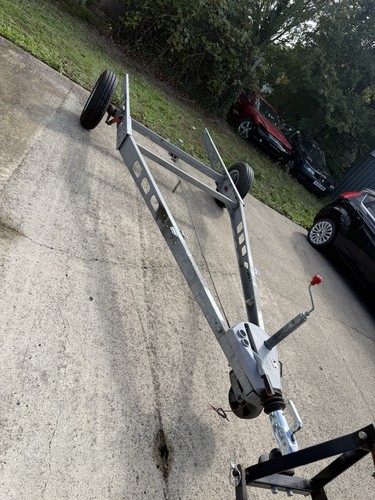Single axle braked - braked, trailer