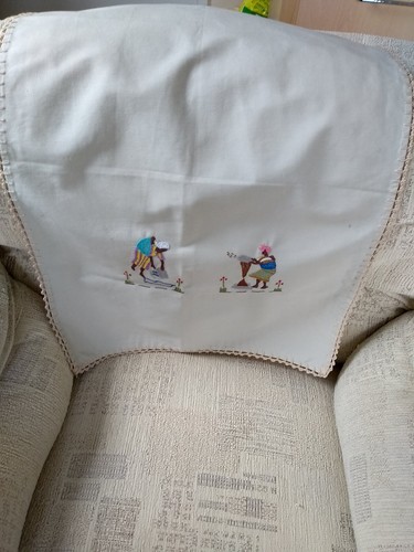African chair back - african,